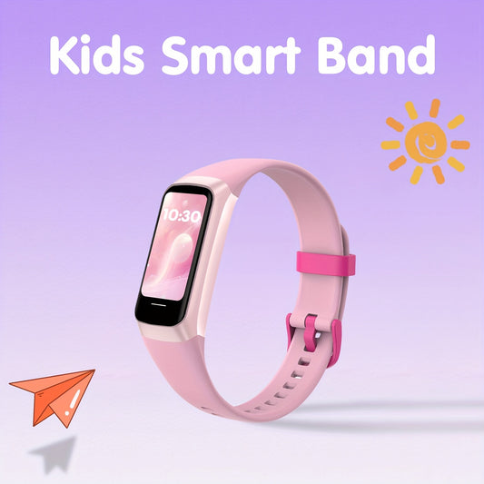 YOYOFIT Girls Smart Watch Magnetic Charging AMOLED Display 12 Sports Modes