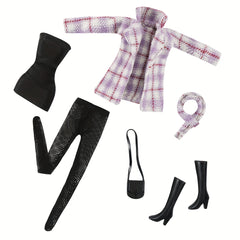 Retro Doll Clothes Set for 11.5 Inch Girl Dolls