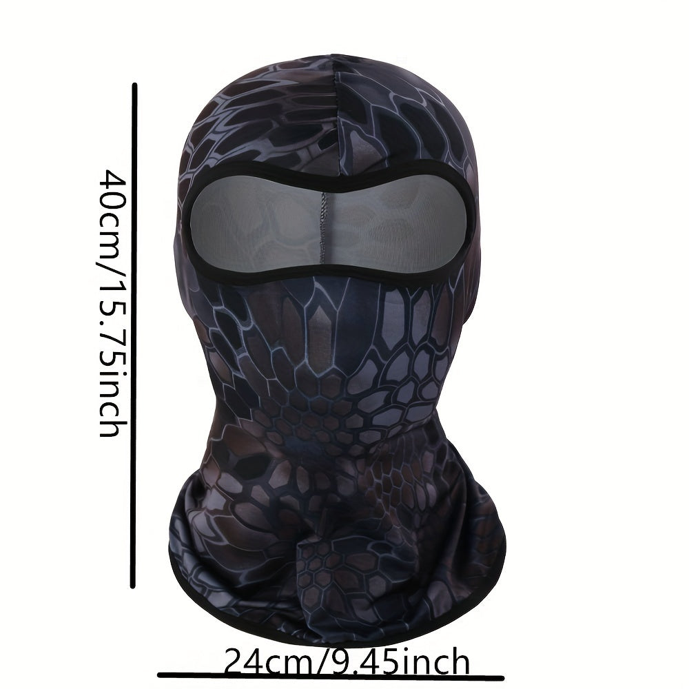 Camouflage Balaclava Hooded Face Mask Outdoor Sports