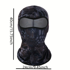 Camouflage Balaclava Hooded Face Mask Outdoor Sports