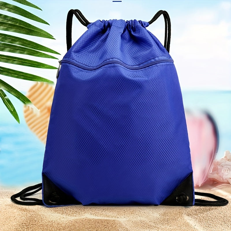 Large Capacity Waterproof Drawstring Backpack for Sports Training