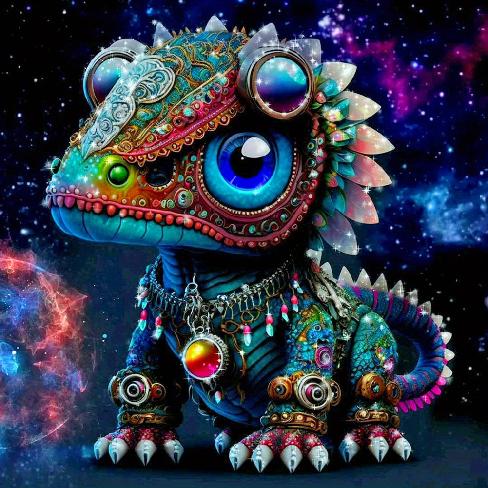 5D DIY Diamond Painting Cartoon Animal Cat Unicorn Fox Dragon Cross