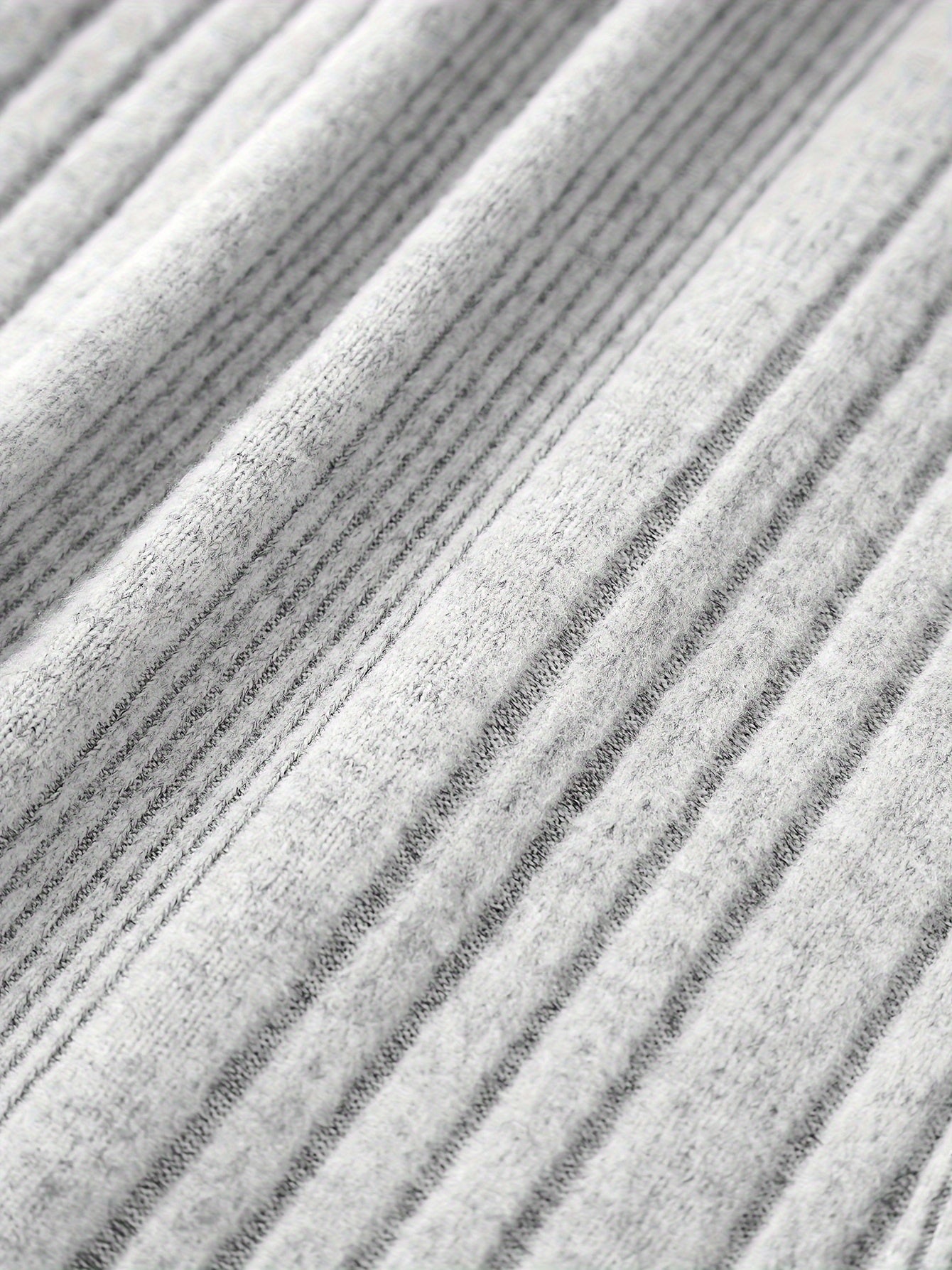  Ribbed Knit High Rise Stretch Pants