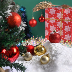 24pcs Christmas Ball Decorations Halloween Holiday Wedding Party Mall Decoration
