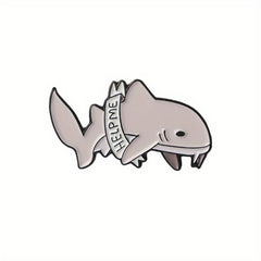 Shark Dolphin Marine Life Brooch Men's Jewelry