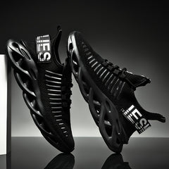 High Impact Lace Up Weaving Running Shoes Women's Footwear