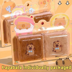 2pcs Capybara Colorful Notebook Set Cute Bean Book Pocket-sized P