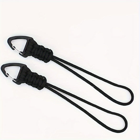 2pcs Triangle Buckle Keychain for Outdoor Activities