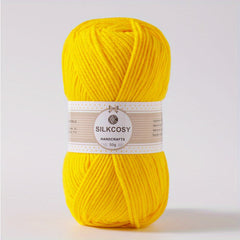 Soft Acrylic Yarn Assorted Colors 4 ply Crochet & Hand Knitting 140Yards 50g Ski