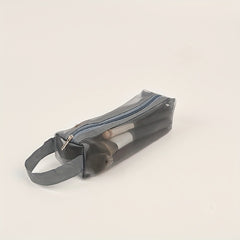 Clear Mesh Makeup Brush Bag with Zipper