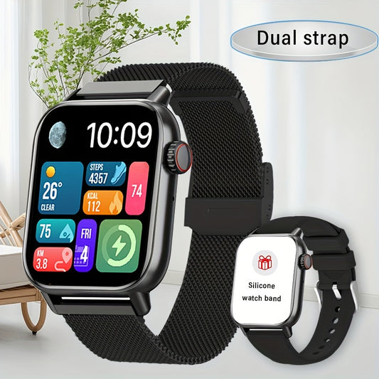 Meat Ball Fitness Smart Watch Full Touch Wireless Call Sports Mode