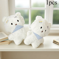 Soft Plush Bear with Scarf Animal Plush Toy - Ideal Gift for Birthdays
