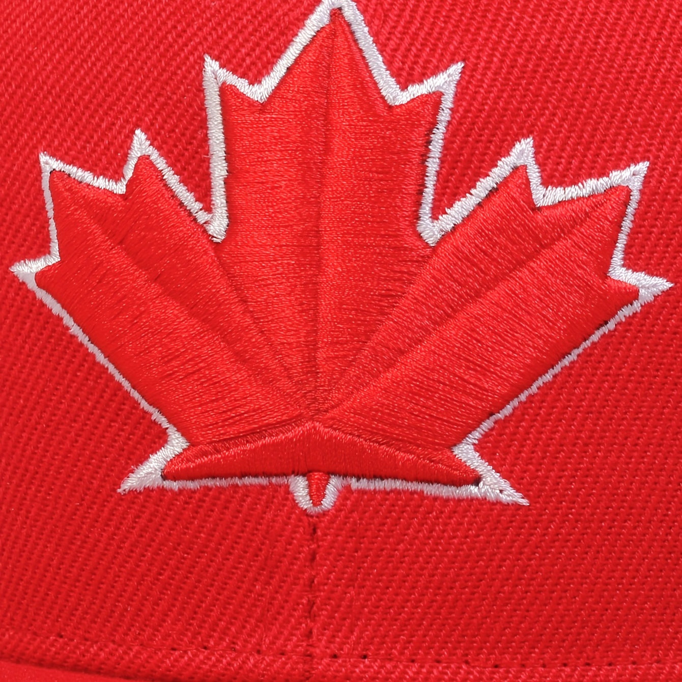 Maple Leaf Embroidery Snapback Hat Red Baseball Cap Hip Hop Unisex Dad Hats