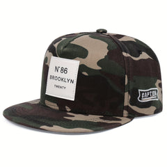 Mens N86 Flat Multicolor Sports Hat for Sun Protection