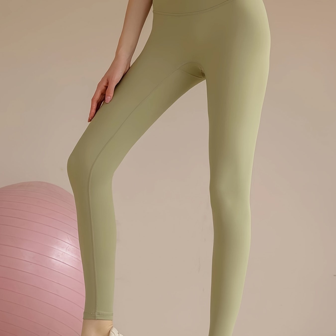 High Waist Slim Fit Yoga Pants Tummy Control Leggings