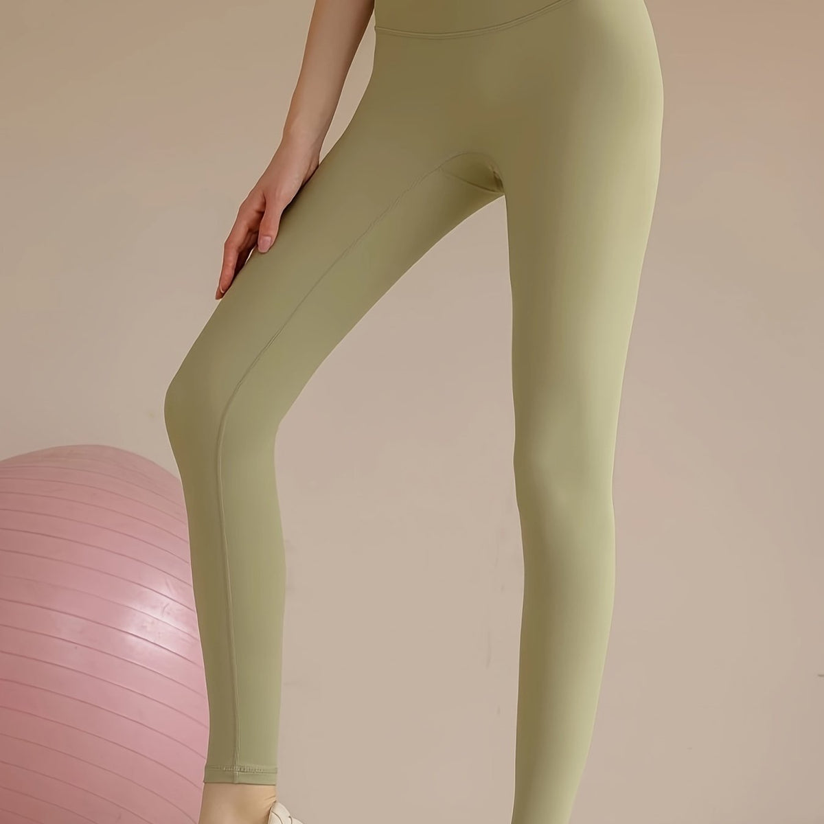 High Waist Slim Fit Yoga Pants Tummy Control Leggings