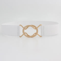 Women Stretchy Skinny Waist Belt Elastic Belt For Jeans Dresses