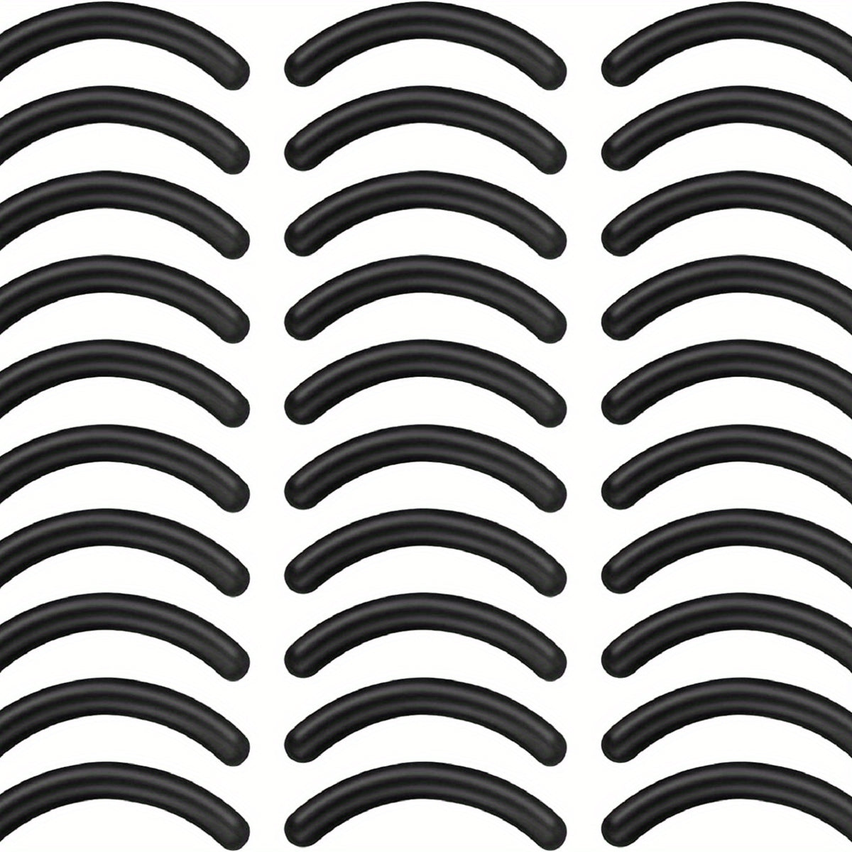 30Pcs Eyelash Curler Refill Pads Silicone Rubber Replacement Pads