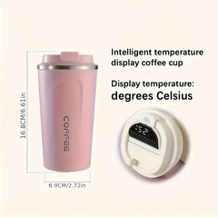 500ml Leakproof Stainless Steel Water Bottle Gradient Insulated Cup