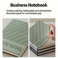 Personalized Notebook Soft Cover A5 with Name & Phone Number