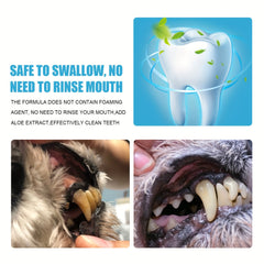 Natural Dog Teeth Care Toothpaste Tartar Bad Breath Dental Care