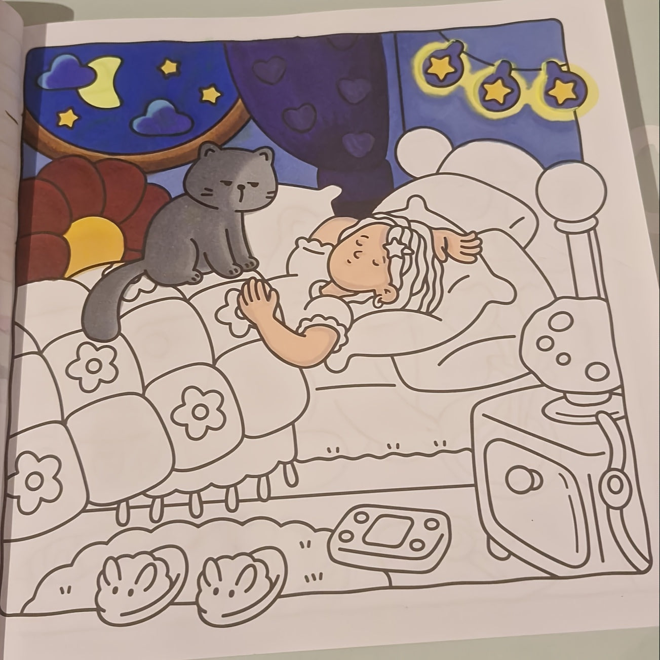 Cat Life Coloring Book: Cat Illustrations for Relaxation