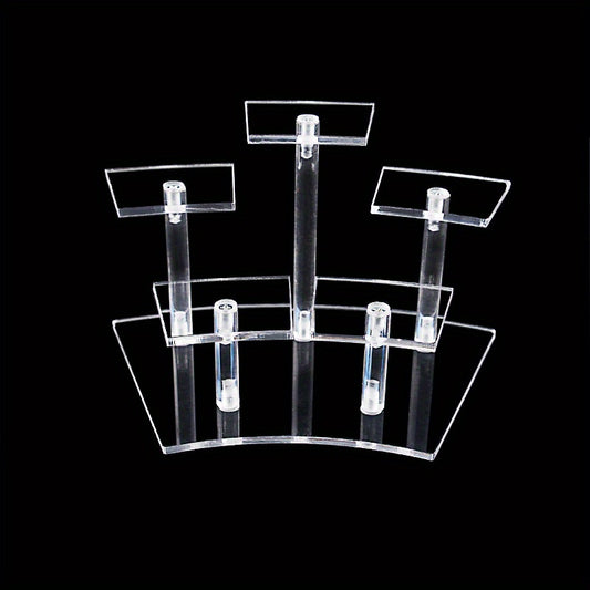 Acrylic Holder Toy Display Rack for Cosmetics Perfume Doll