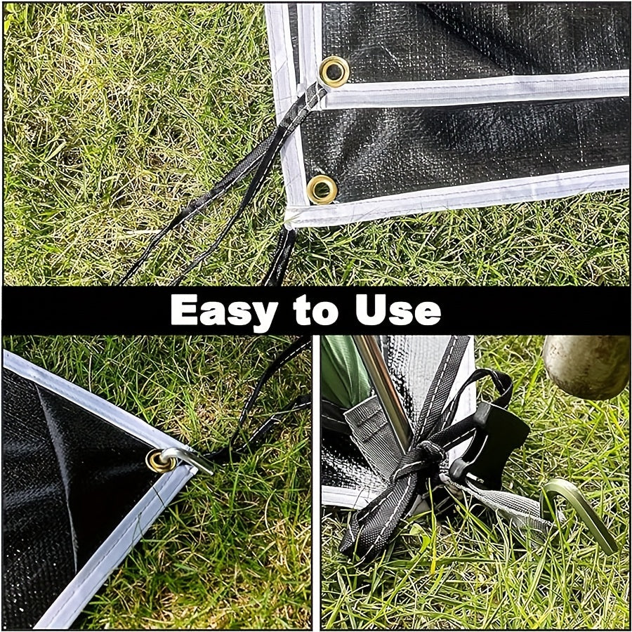 PE Water Resistant Ground Mat for Camping Hiking Backpacking