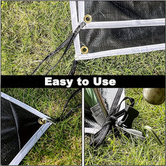 PE Water Resistant Ground Mat for Camping Hiking Backpacking