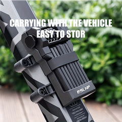 Folding Combination Lock Bike Anti Theft Accessory