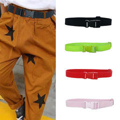 Adjustable Metal School Belt for Kids with Buckle