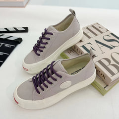 Women's Canvas Platform Slip On Shoes