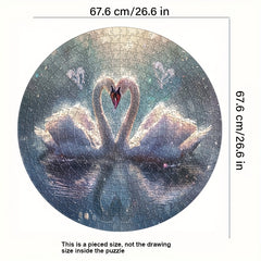 1000pc Swan Close-Up & Planets with Telescope Puzzle