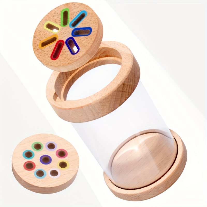 Wooden Recognition Sticks for Toddlers - Sensory Training Educational Toy