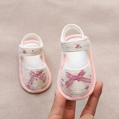 Breathable Baby Girl Sandals Lightweight Anti Slip Indoors Outdoors