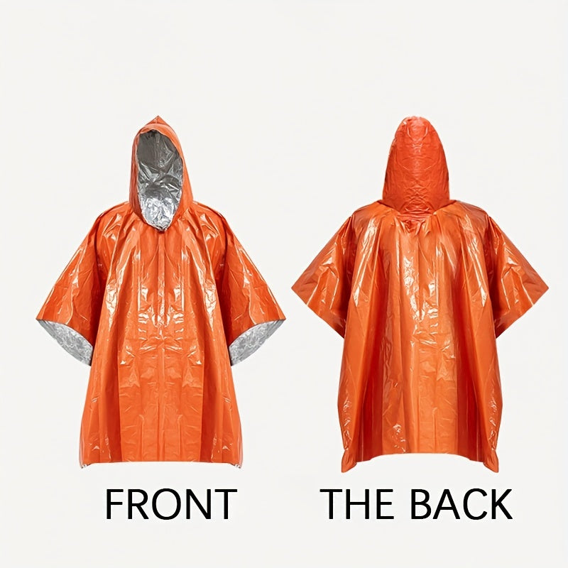 Portable Emergency Raincoat for Camping Hiking