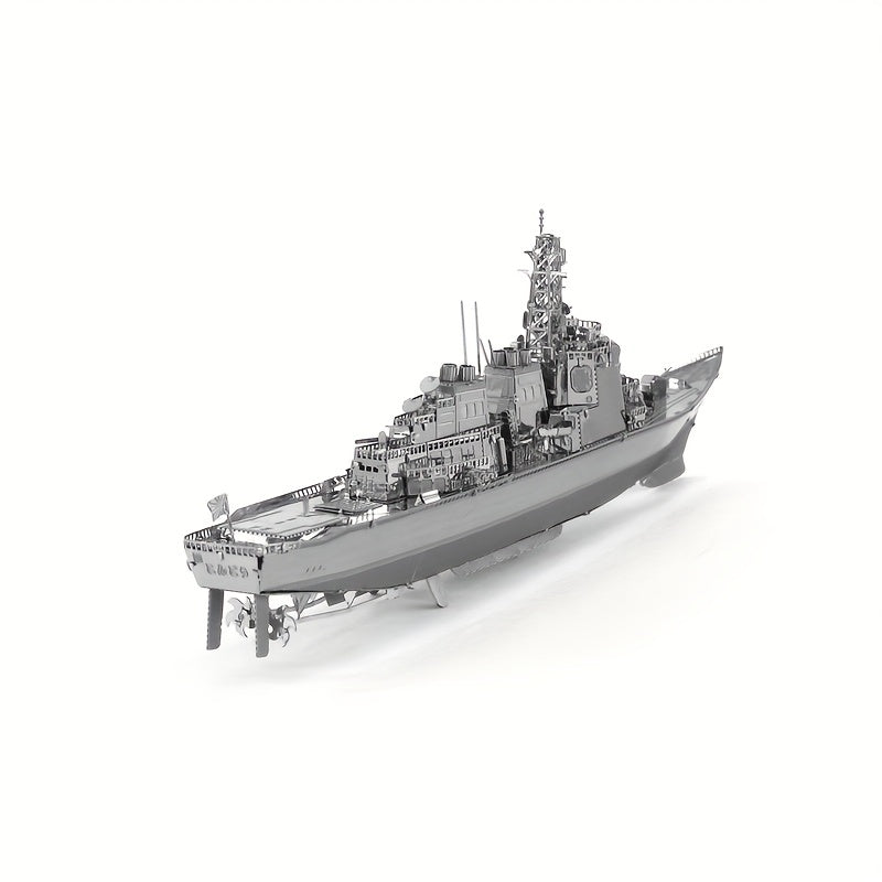 Destroyer 3D DIY Metal Jigsaw Puzzle Kids Educational Toy