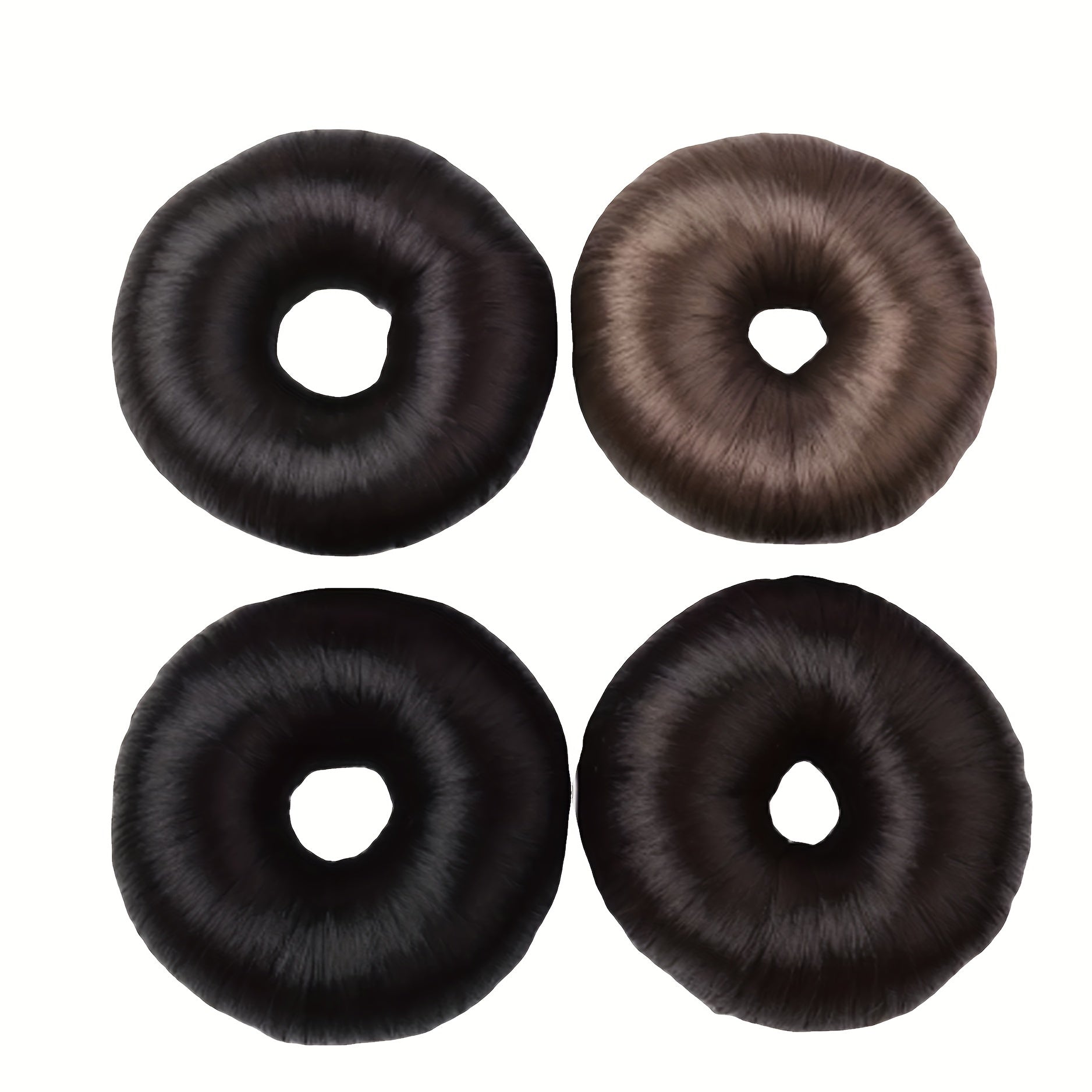 Fluffy Donut Bun Hair Tie Styling Tool