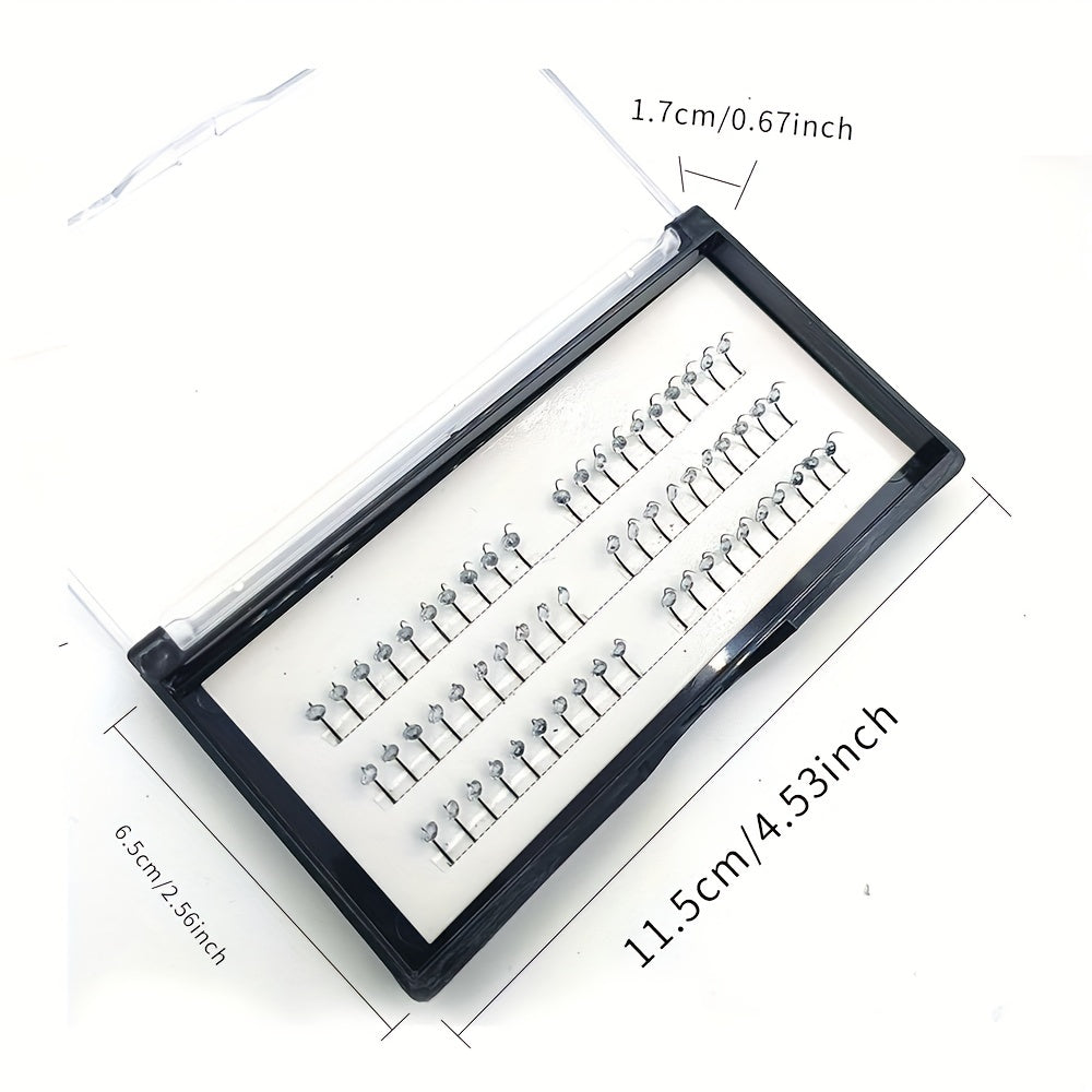 Rhinestone Self Grafting Glitter Lashes for Salon Use