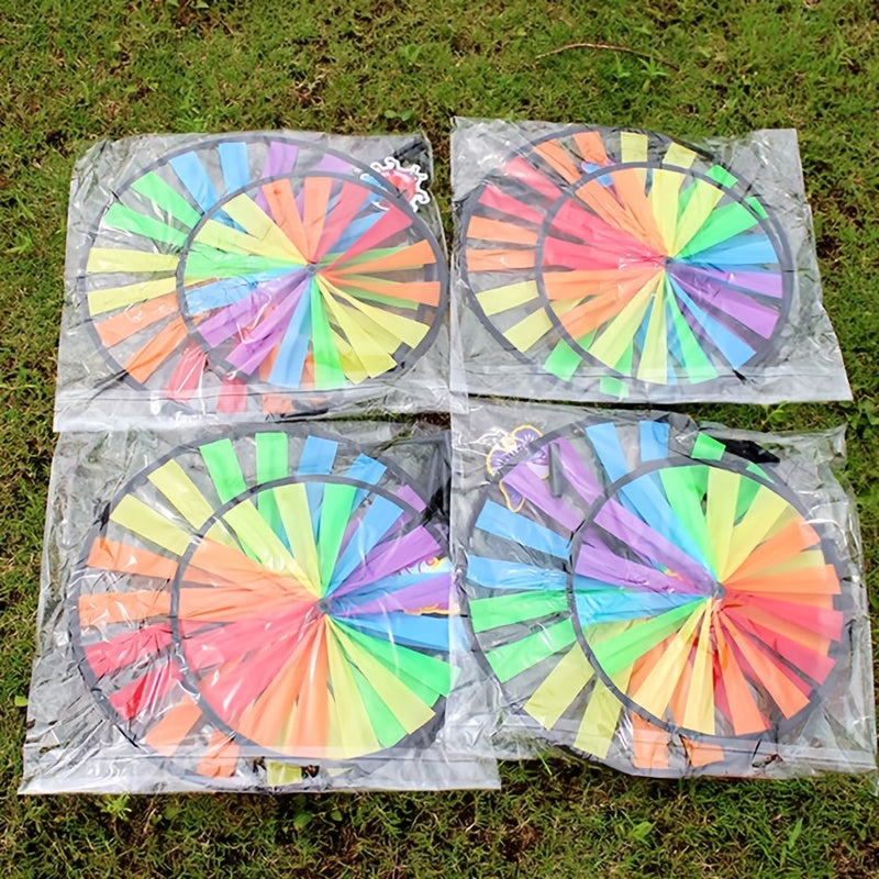 Kids Outdoor Pinwheel Toy, Wind Spinner for Children, Assorted Colors