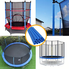 12pcs Trampoline Fence Pipe Sleeve Outdoor Accessories