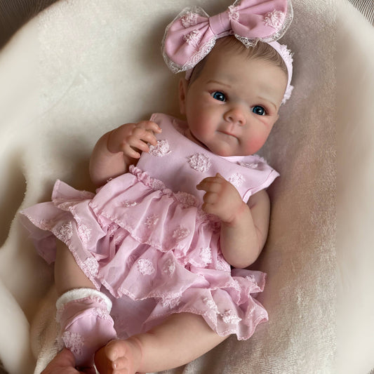Bettie Full Body Vinyl Reborn Dolls 3D Painted Bebe Reborn Dolls