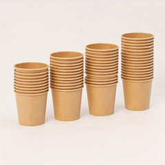 20pcs Disposable 4oz Coffee Cup Craft Cup Small Portion Cup For Parties