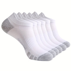 6 Pairs Men's Thin Low Cut Socks for Running Training