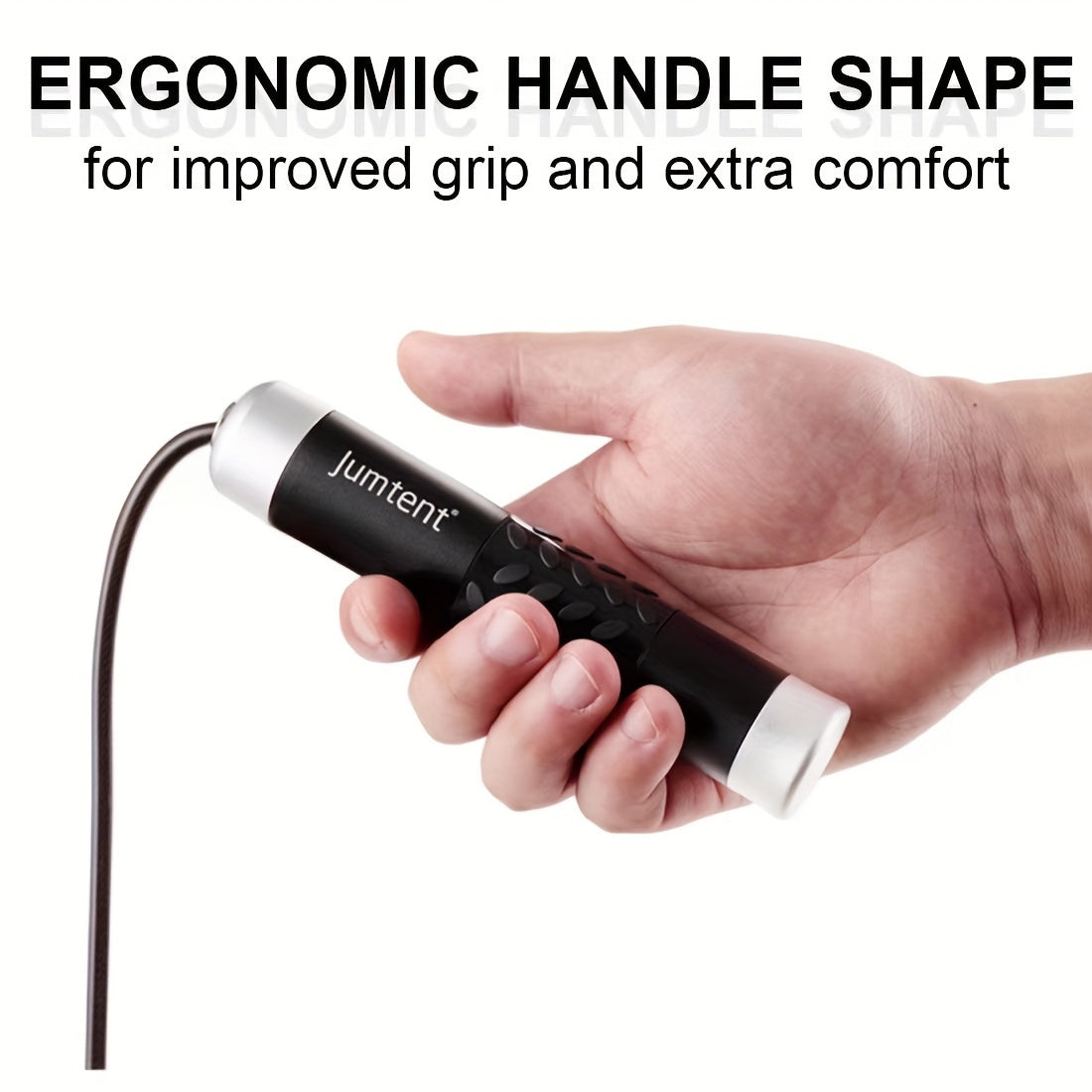 Steel Wire Jump Rope for Indoor Outdoor Fitness Training