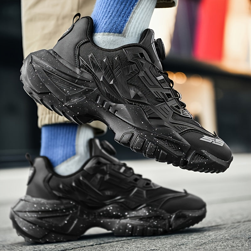 Men's Breathable Lace Up TPU Sole Sneakers