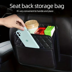 Car Seat Storage Bag Leather Storage Bag Garbage Bag