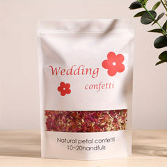 Biodegradable Party Confetti Real Rose Petals for Wedding 70g