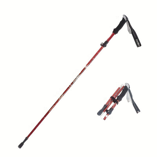 Portable Foldable Trekking Pole Lightweight for Hiking Camping Climbing