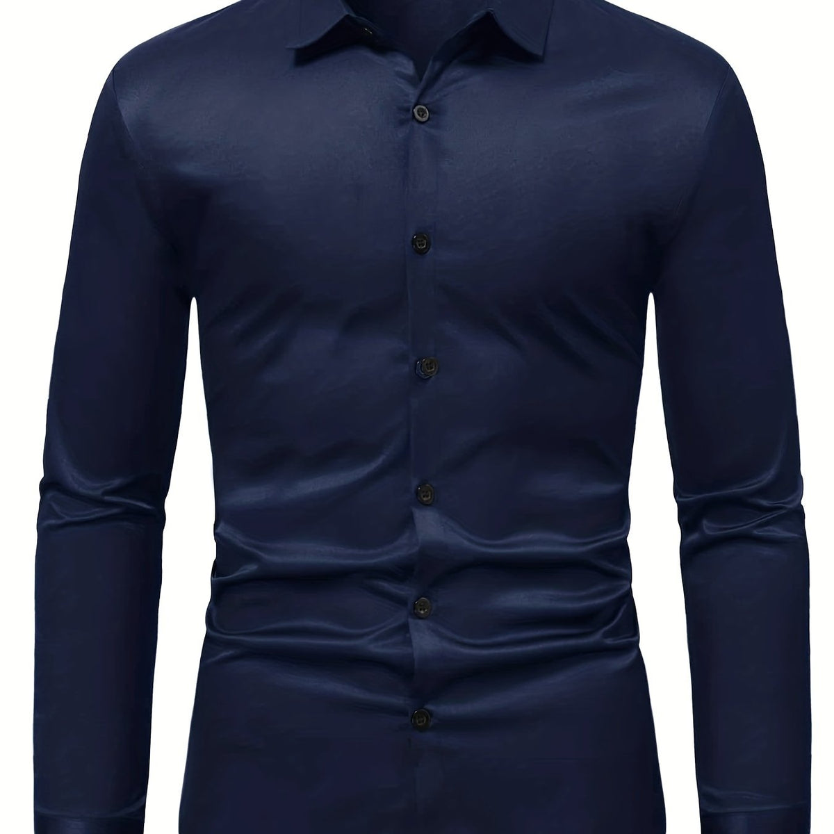 Men's Formal Button Up Shirt for Business Occasion